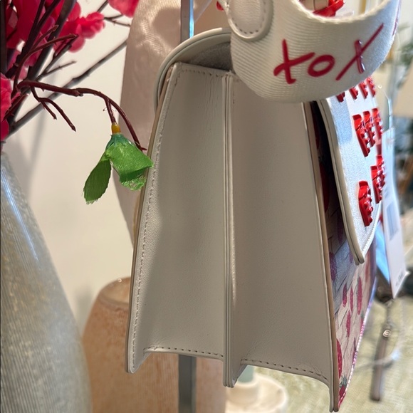Betsey Johnson White and Red strawberry Mini Bag - Picture 5 of 10